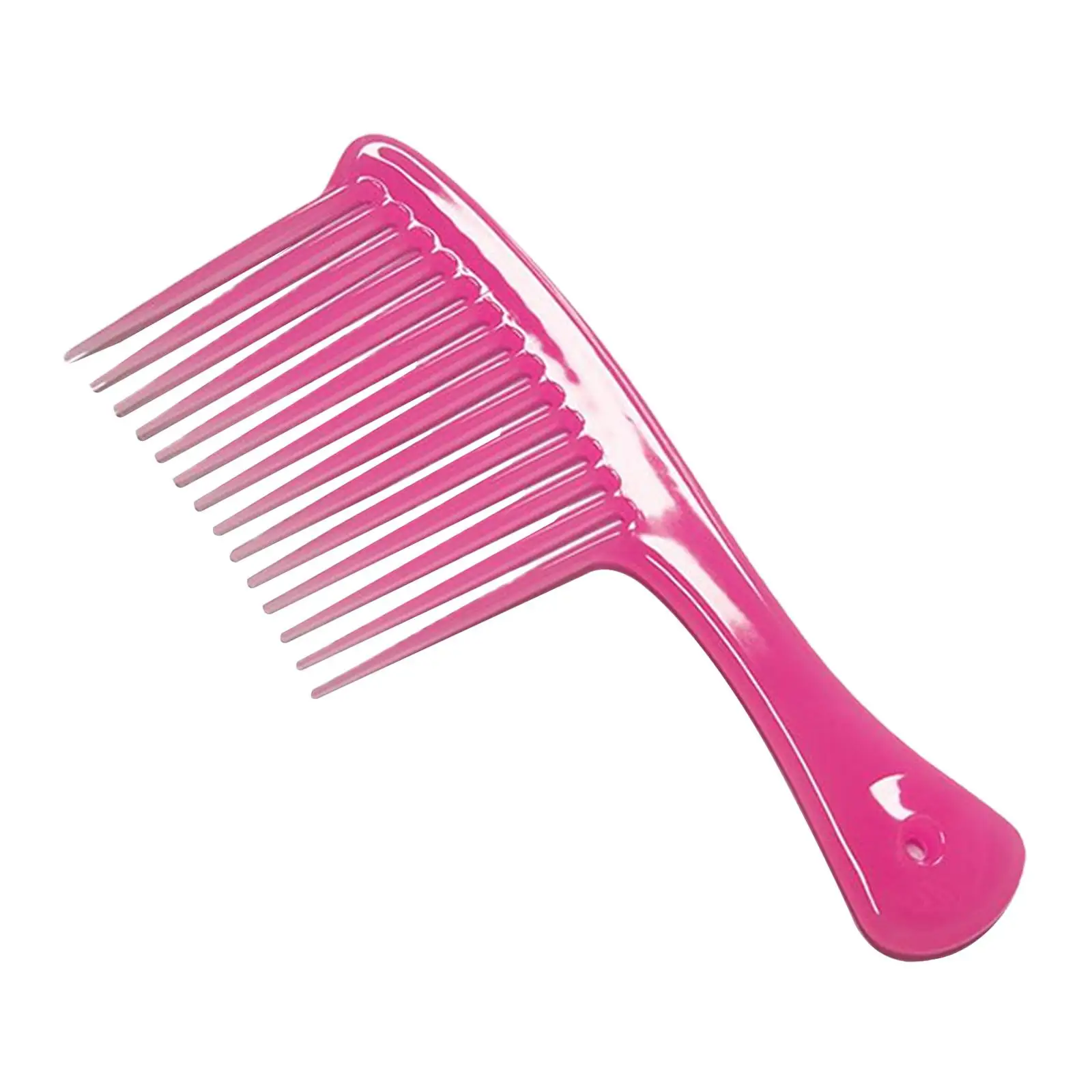 Wide Tooth Comb Lightweight PP Plastic Handle Hair Beauty Tools for Wavy Hair Travel Women