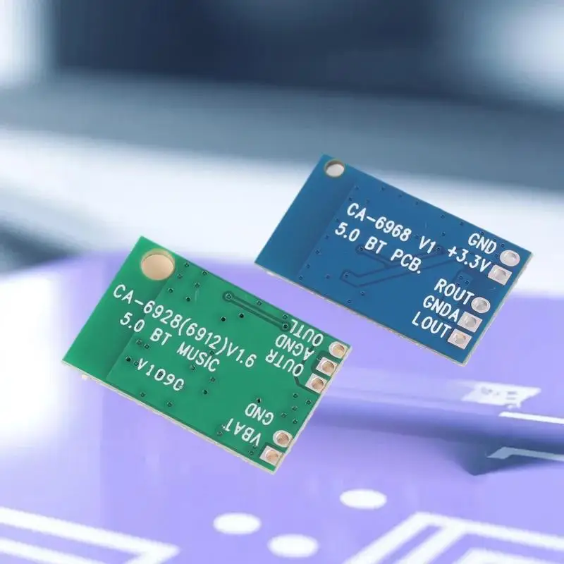 1PCS Mono Bluetooth 5.0 Audio Module CA-6928 DC3.3-6V For Wireless Music Player Speaker Receiver Modified Amplifier Board