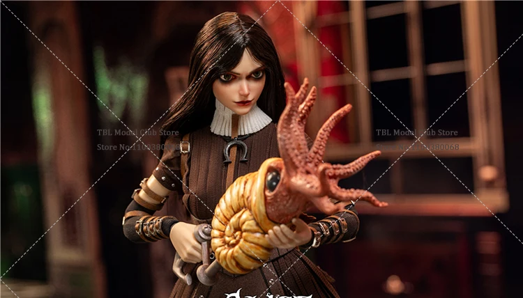 Original LSZG2024-03 1/6 Scale Female Soldier Gothic Alice Strange Girl Full Set 12inch Action Figure Doll