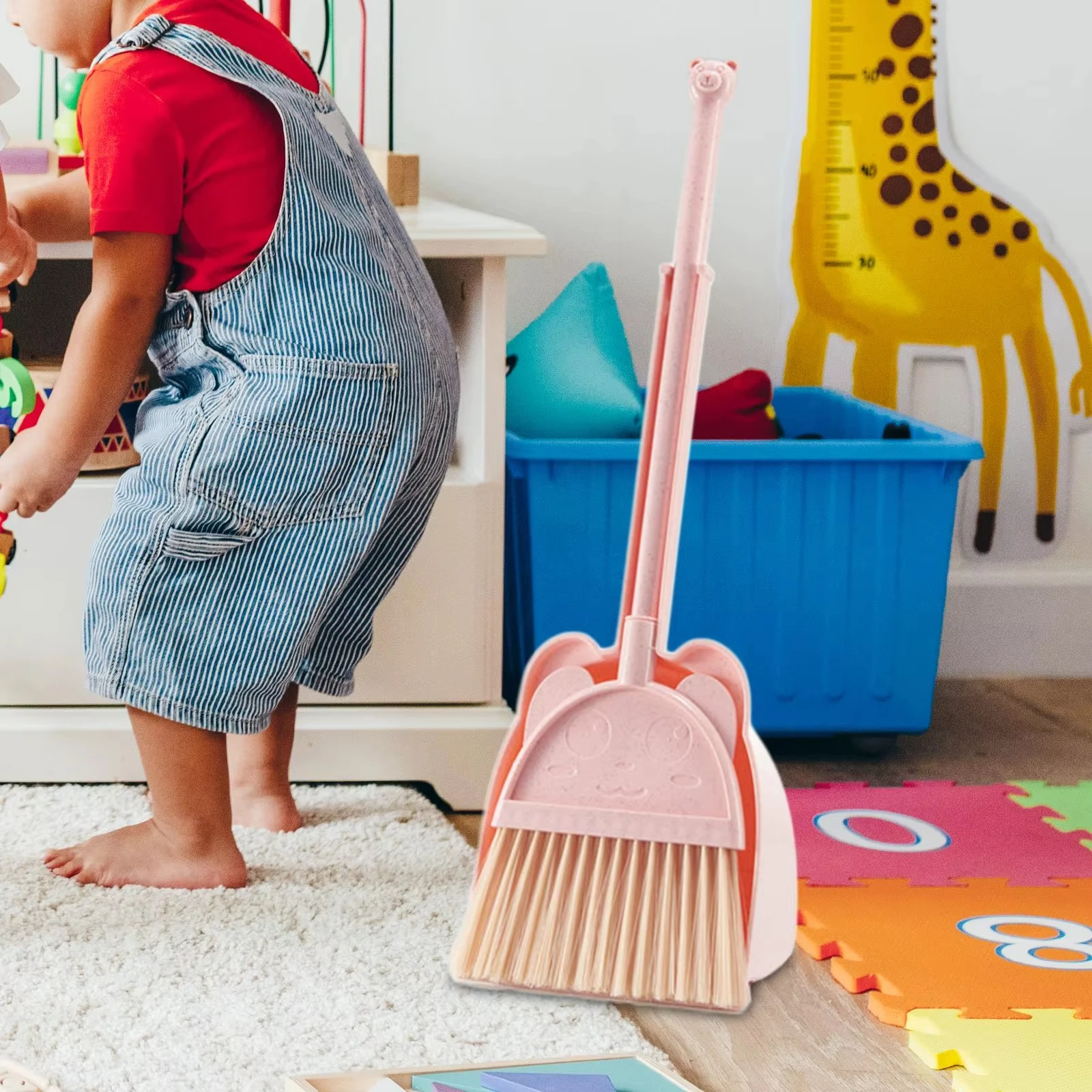 Mini Children Broom and Dustpa - Kids Outdoor Broom recension och pris
