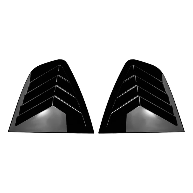 A99F-Rear Window Shutter Cover Trim For Alfa Romeo Juliet 2015-2024 Window Louver Side Vent Trim Accessories