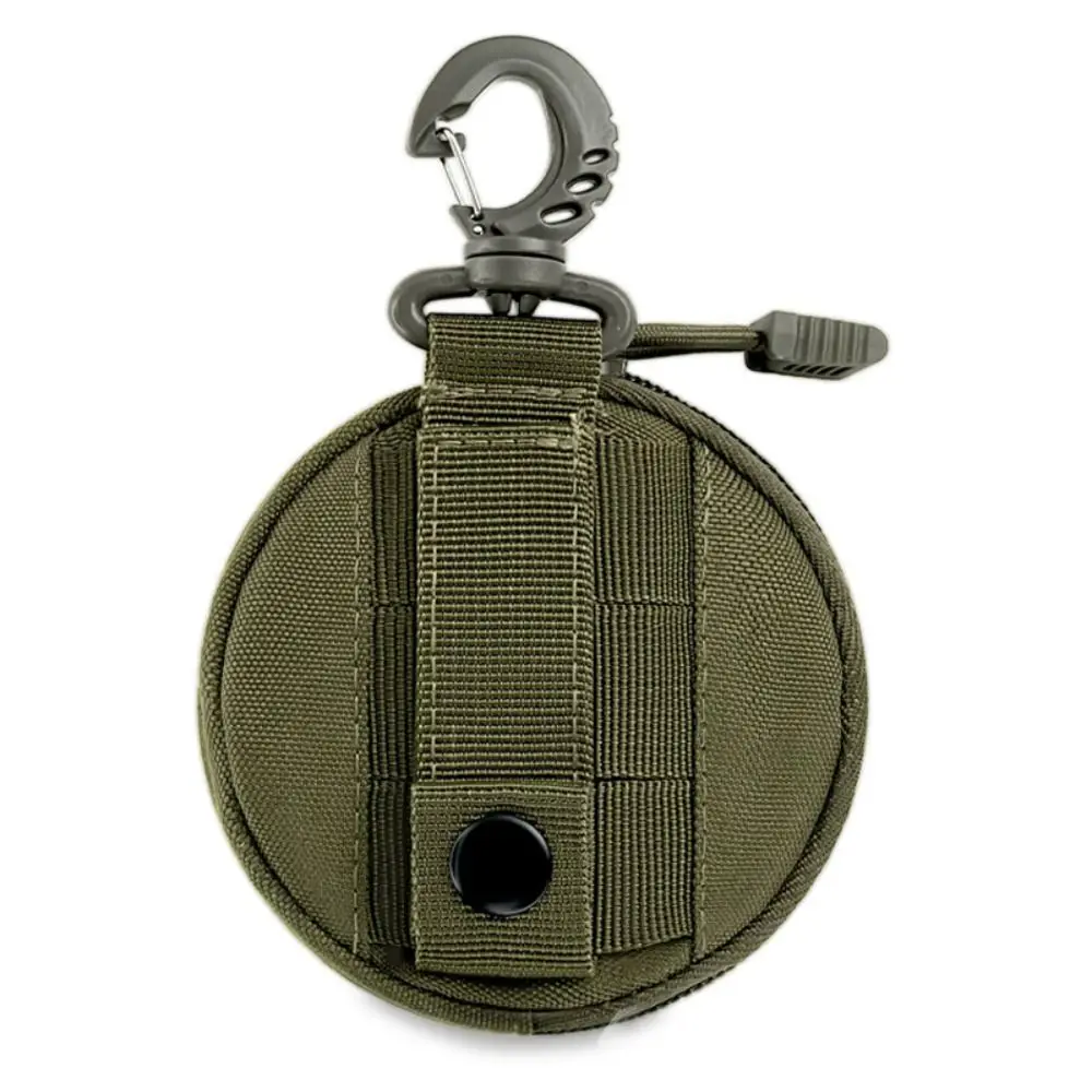 Camping Outdoor Männer Geldbörse Hängen Doppel Schicht Weibliche Geld Tasche Multifunktionale Oxford Tuch Zipper Geldbörse Geldbörsen Weibliche