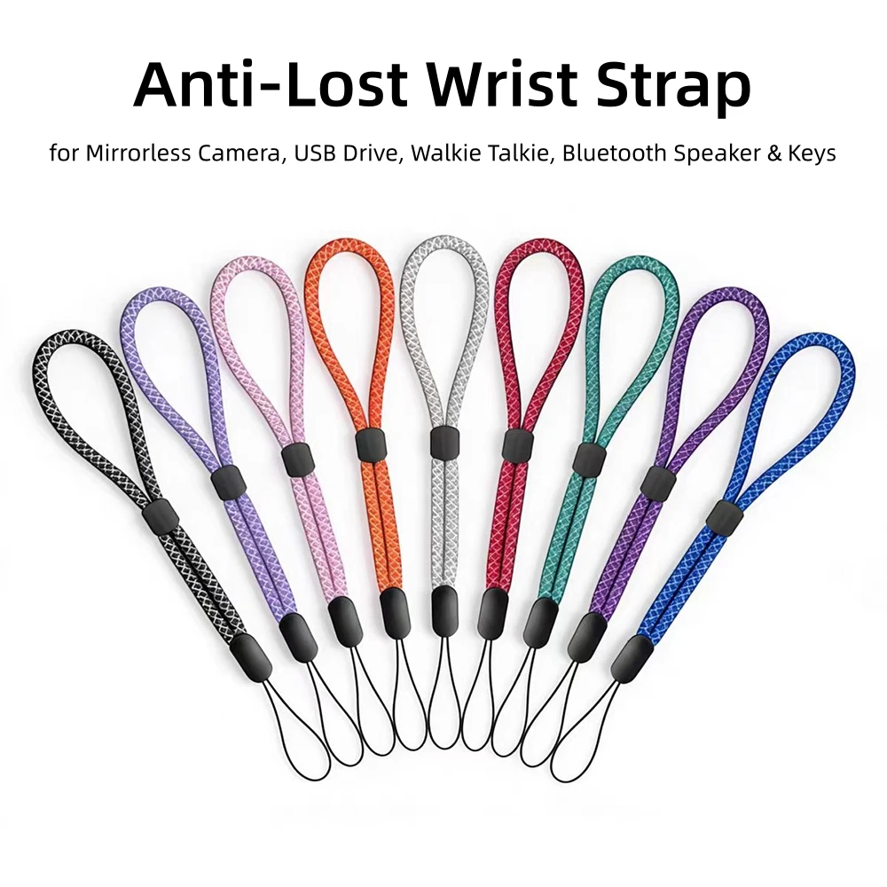 Anti-fall Wrist Strap Hand Lanyard for Cell Phone Ricoh GR3 GR4 Canon M200 R50 Sony ZV1 Fuji CDD Mirrorless Camera Accessories