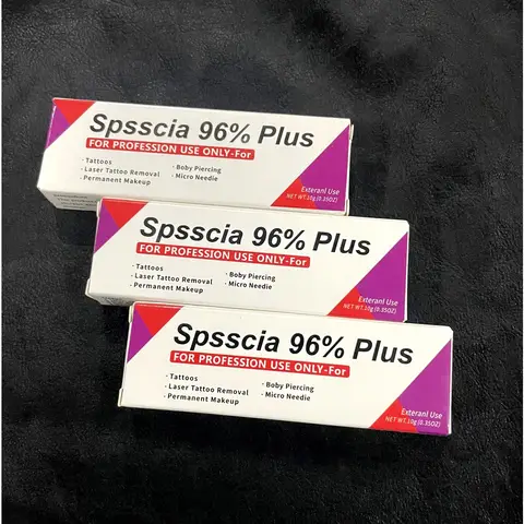 Nieuwe SPSSCIA ORIGINELE 96% Tattoo Crème Vóór Permanente Make-up Microblading Wenkbrauw Lippen 10g Tattoo Crème
