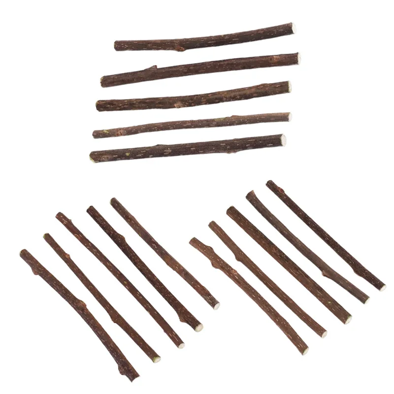 15Pcs Natural Silvervine Sticks for Matatabi Chew Sticks Teeth Molar Chew Toys for Cat Teeth Cleaning-A51M