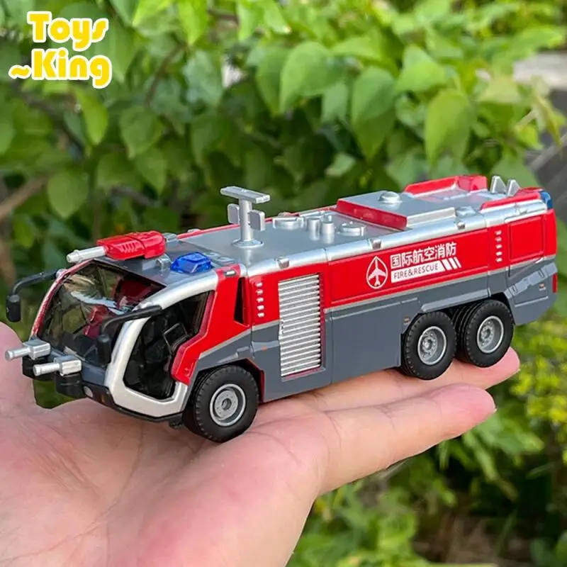 3 Pcs Set 1/72 Alloy Fire Truck Car Rescue Ladder Cars Model Toys Simulation 119 Vehicle Toys Models For Kids New Years Gifts