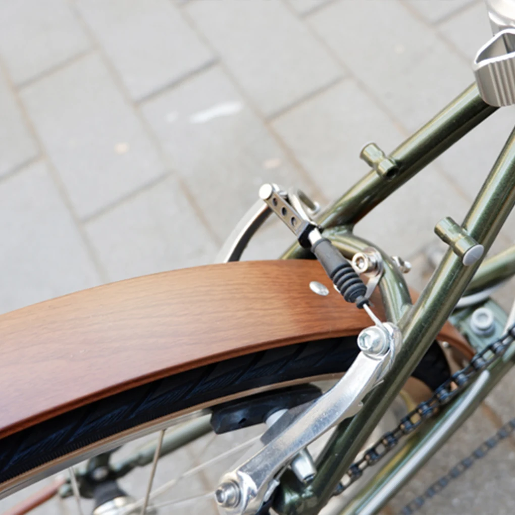 2 قطعة ABS الجمالية الاستئناف الرجعية قطعة من نسيج خمر نظرة للطي الدراجات قطعة من نسيج يضيف اللمس الخامس الفرامل 20in الأسود #6