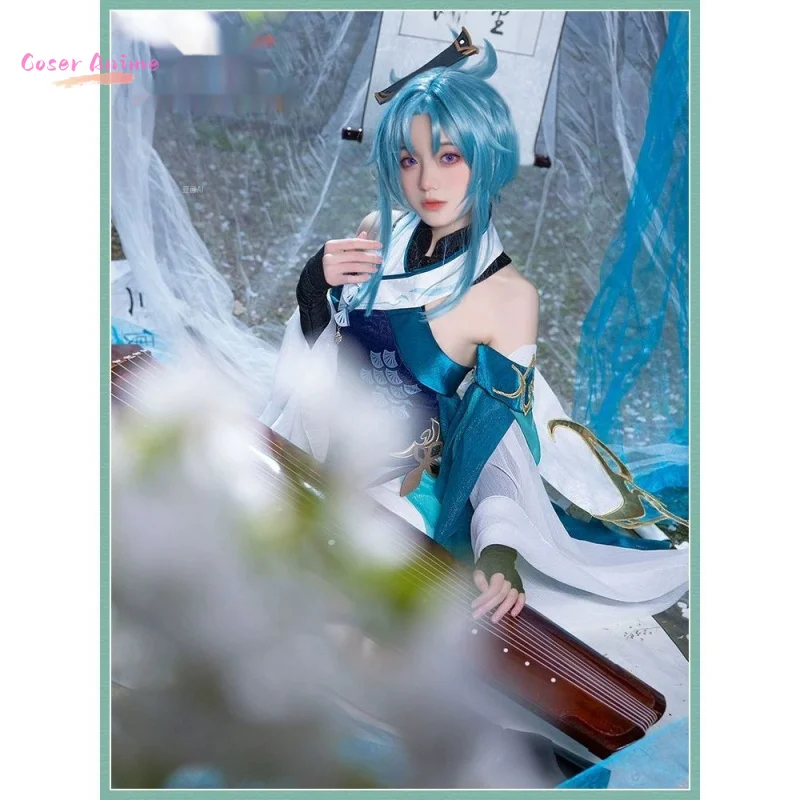 【Косер】игра Genshin Impact Xianyun, карнавальный костюм, униформа на Хэллоуин, карнавал, вечеринку, Рождество, ролевая одежда, одежда