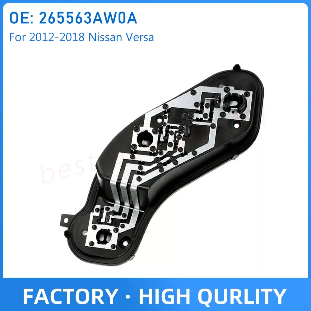 

265563AW0A Driver Side Rear Left Tail Light Socket 26556-3AW0A For 2012-2018 Nissan Versa