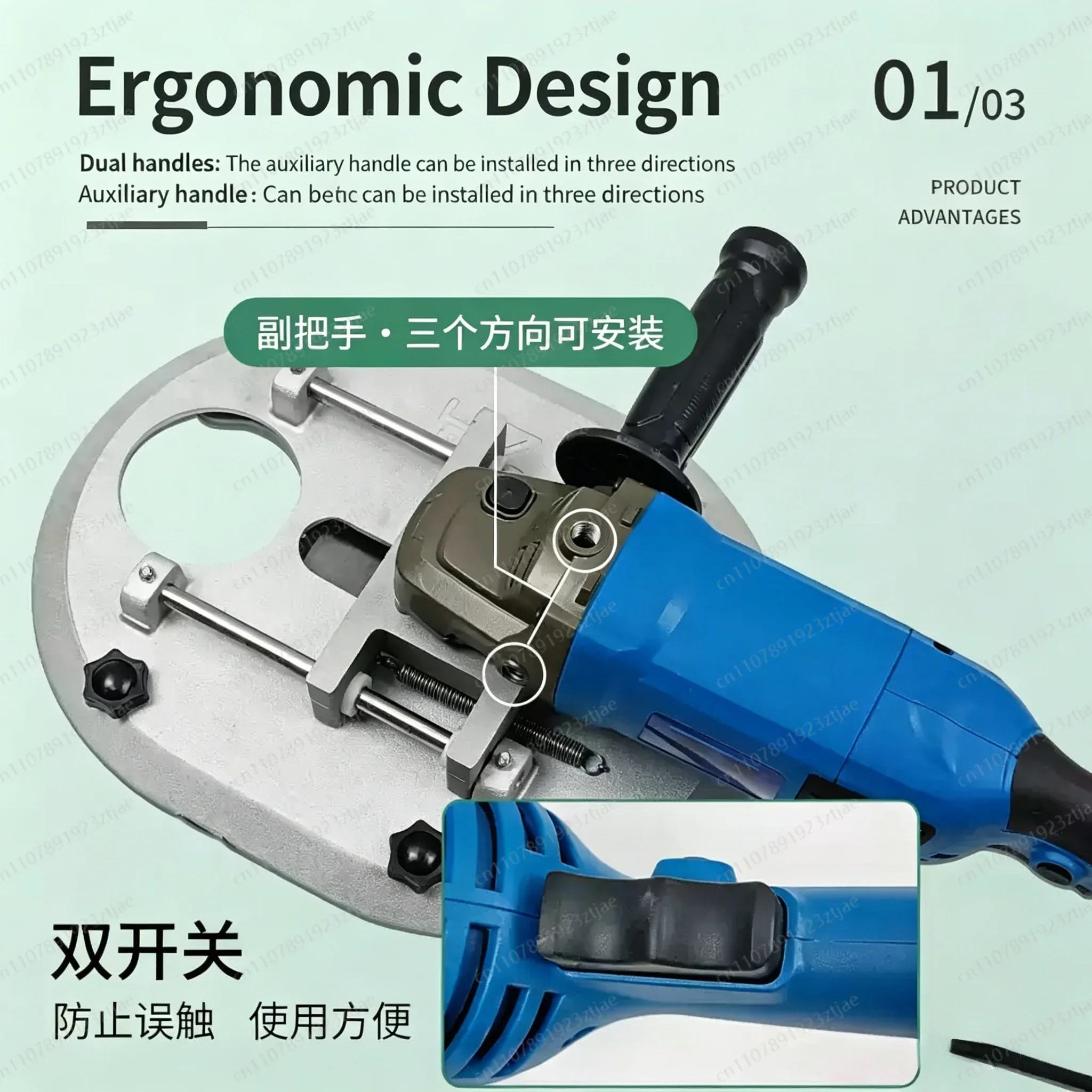 2100W or 1700W Electric Horn Cutter, High Power Calf Horn Remover Saw for Cattle Dehorning, Farm Tool