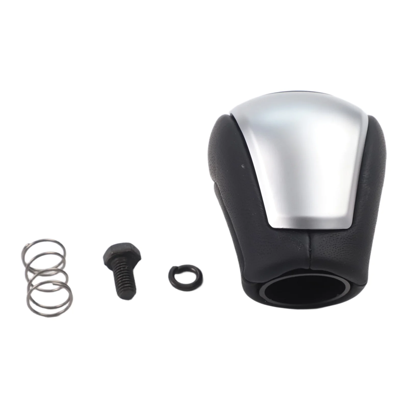 

As Shown In The Picture Leather Gear Knob Easy Installation Gear Knob Dust-Proof Design Effortless Installation