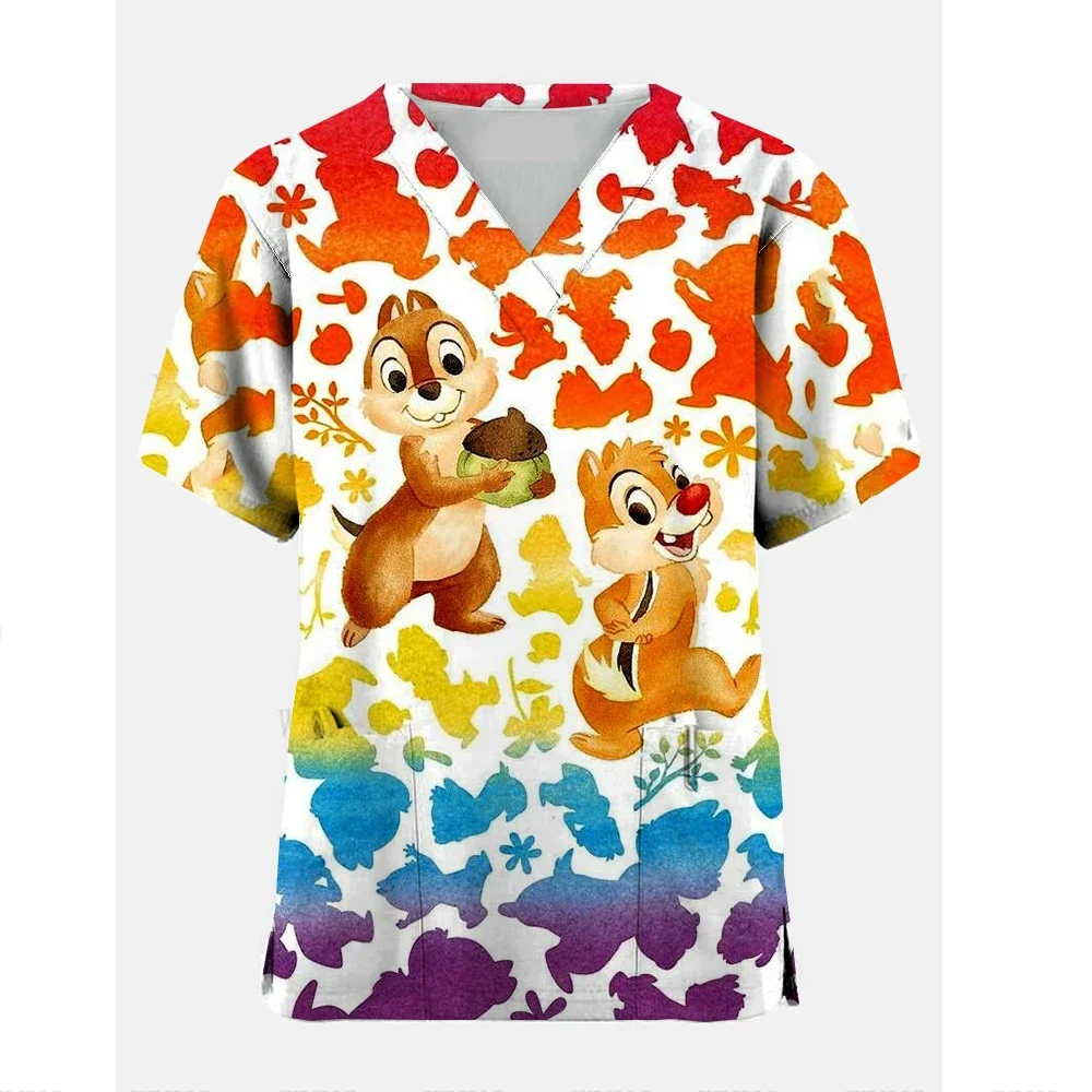 Disney Chip 'N' Dale Surgical Scrub uniforms medicine uniform nursing surgery accessories nurse medical workwear vet pet scrub