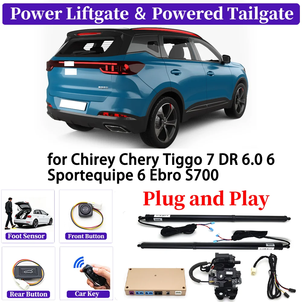 

for Chirey Chery Tiggo 7 DR 6.0 6 Sportequipe 6 Ebro S700 Car Automatic Power Liftgate Kit Smart Auto Electric Tailgate System