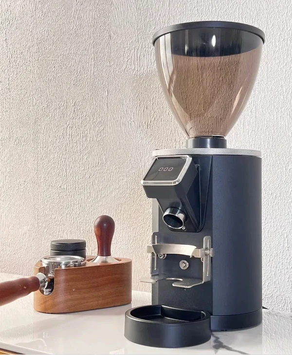 مطحنة القهوة الإيطالية الذكية عالية الجودة، خلاط سطح المكتب، مطحنة حبوب القهوة مناسبة للأعمال