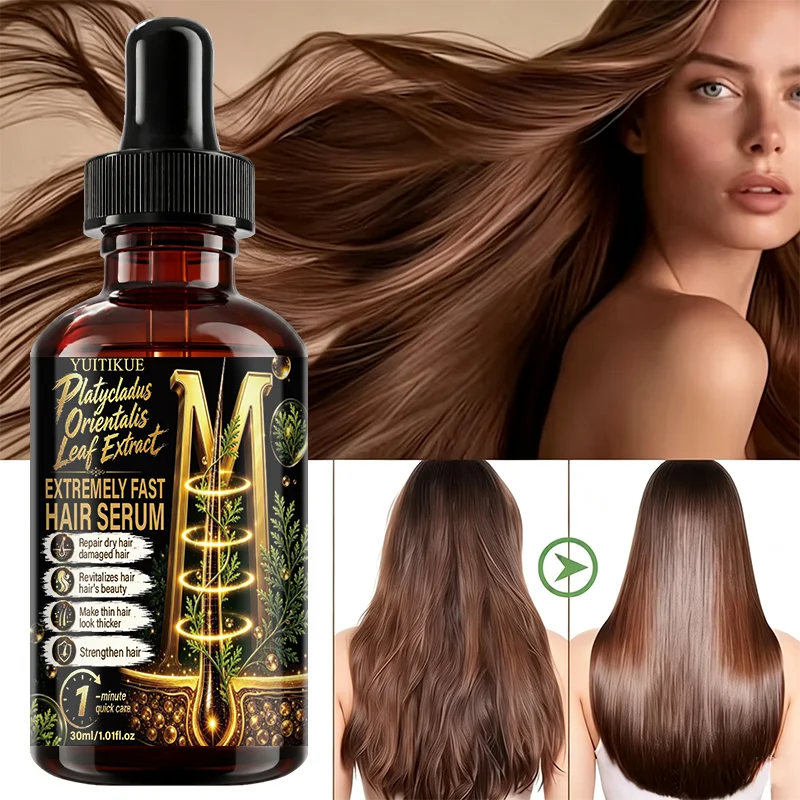 YUITIKUE Platycladus Orientalis Hair Serum 30ml - Leaf Extract Nourishing Scalp Hair Care