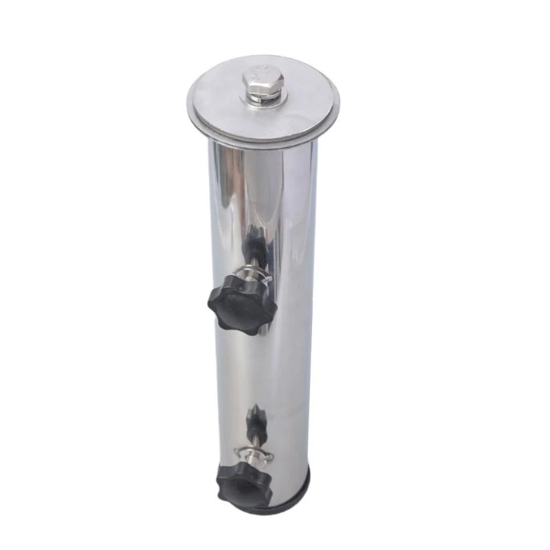 M89A Parasol Stand Sleeve Tube Umbrella Base for Various Poles Size Easy Installation