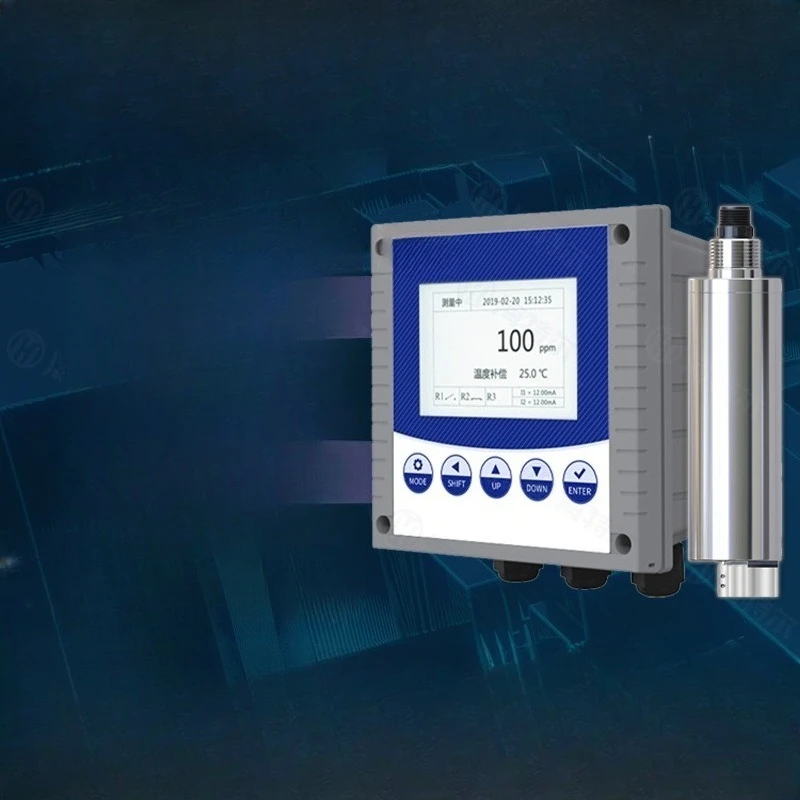 Water quality chlorophyll sensor, fluorescence method blue-green algae river aquaculture online detector