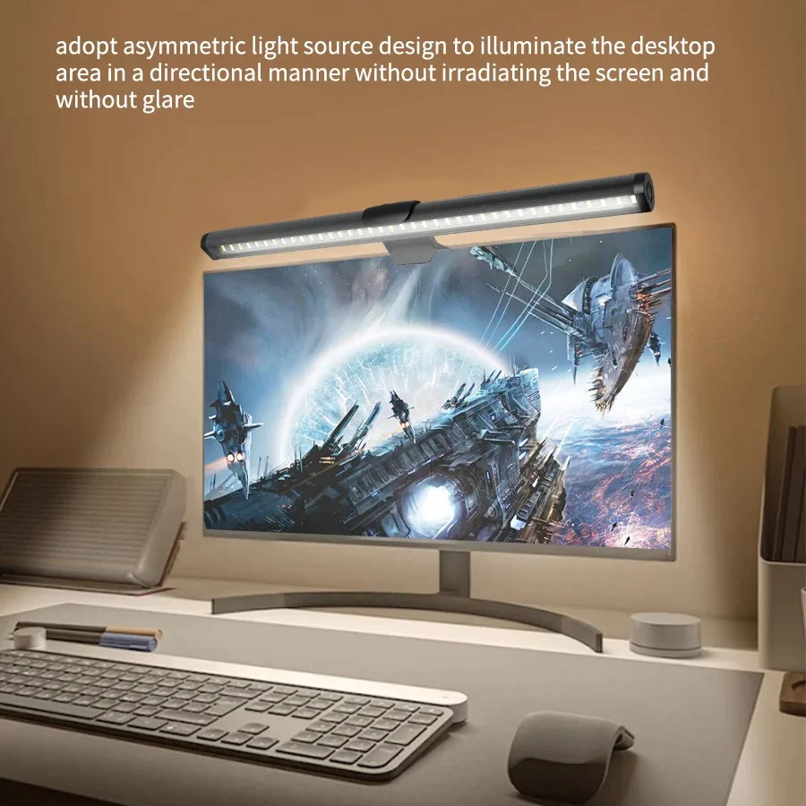 30/40 سنتيمتر رصد شاشة الكمبيوتر ضوء LED يعتم التعلم القراءة الإضاءة عكس الضوء USB ليلة ضوء بار اللمس حماية العين الخفيفة