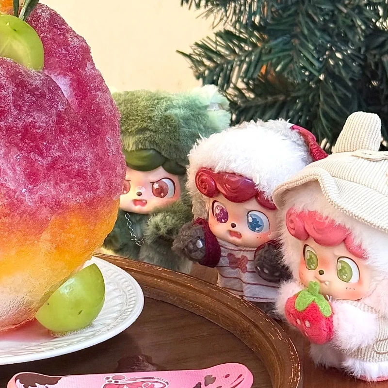 جديد حقيقي Q.kid الأنشطة في الهواء الطلق سلسلة صندوق أعمى لطيف تمثال دمية جمع سطح المكتب زخرفة الاتجاه الاطفال فتاة هدية