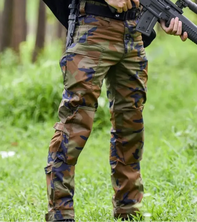 Middle East New Jungle Camouflage Men Outdoor Uniform Include Jacket Pants Winter