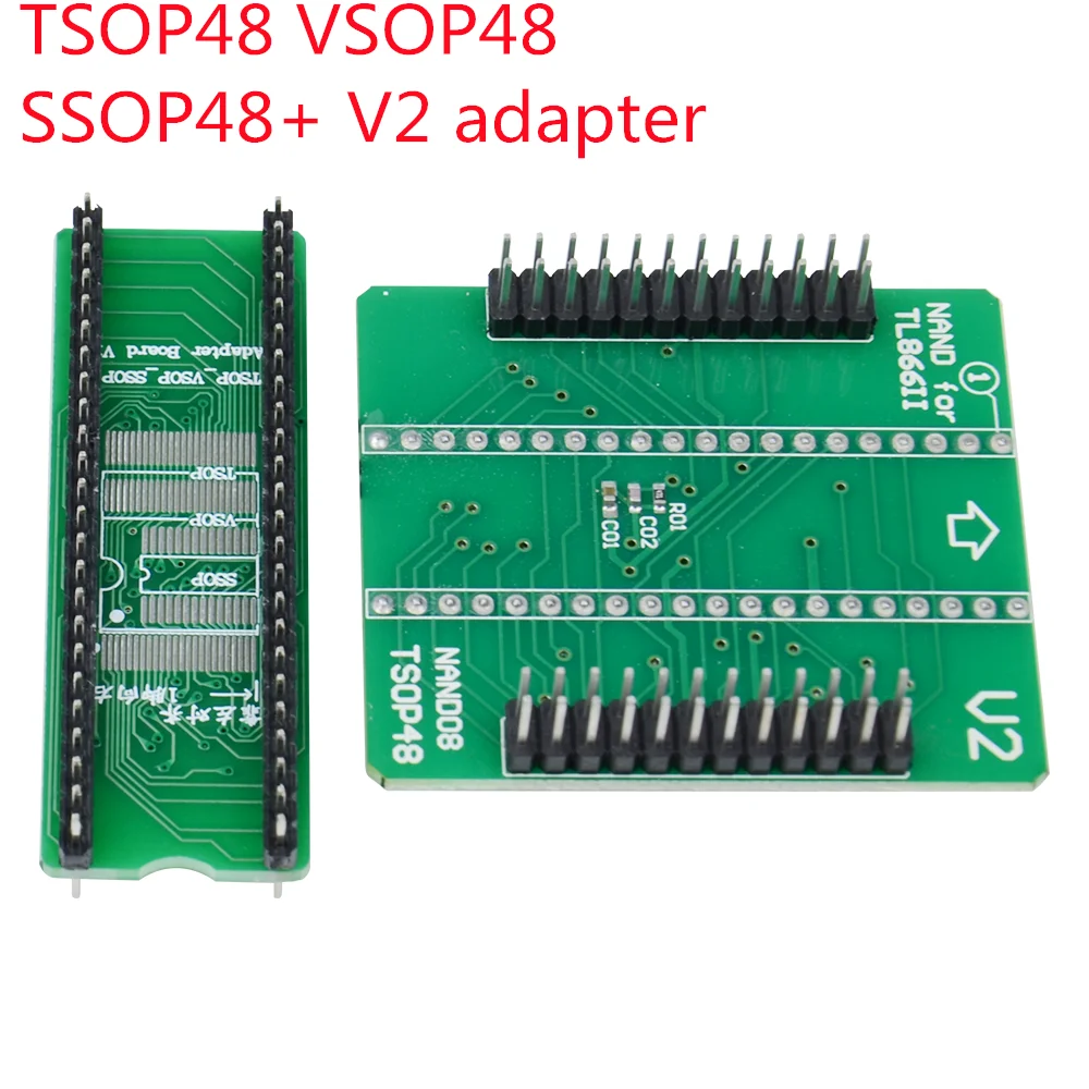 NAND TSOP48 VSOP48 SSOP48 +2 adapter Multifunctional Simple Seat Sompatible with 32 40 Feet Support RT809H T56 Programmer Chip