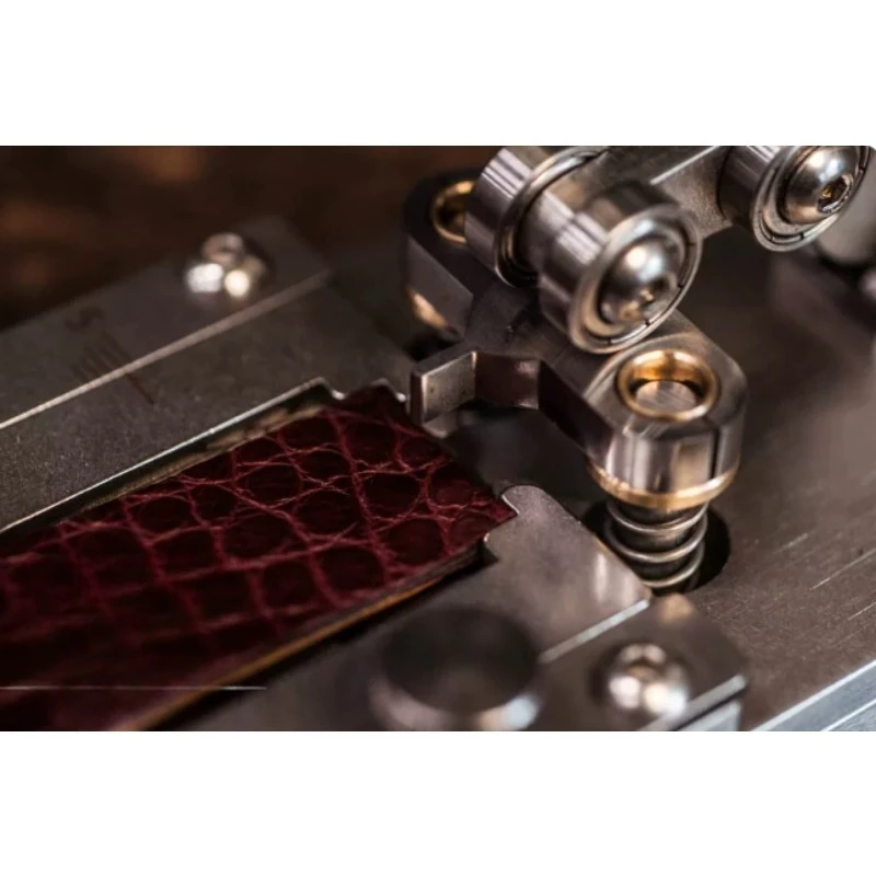 Manual Leather Strap Cutter Belt Hole Punch Round Square Pin Buckle Opener Leathercraft Tool