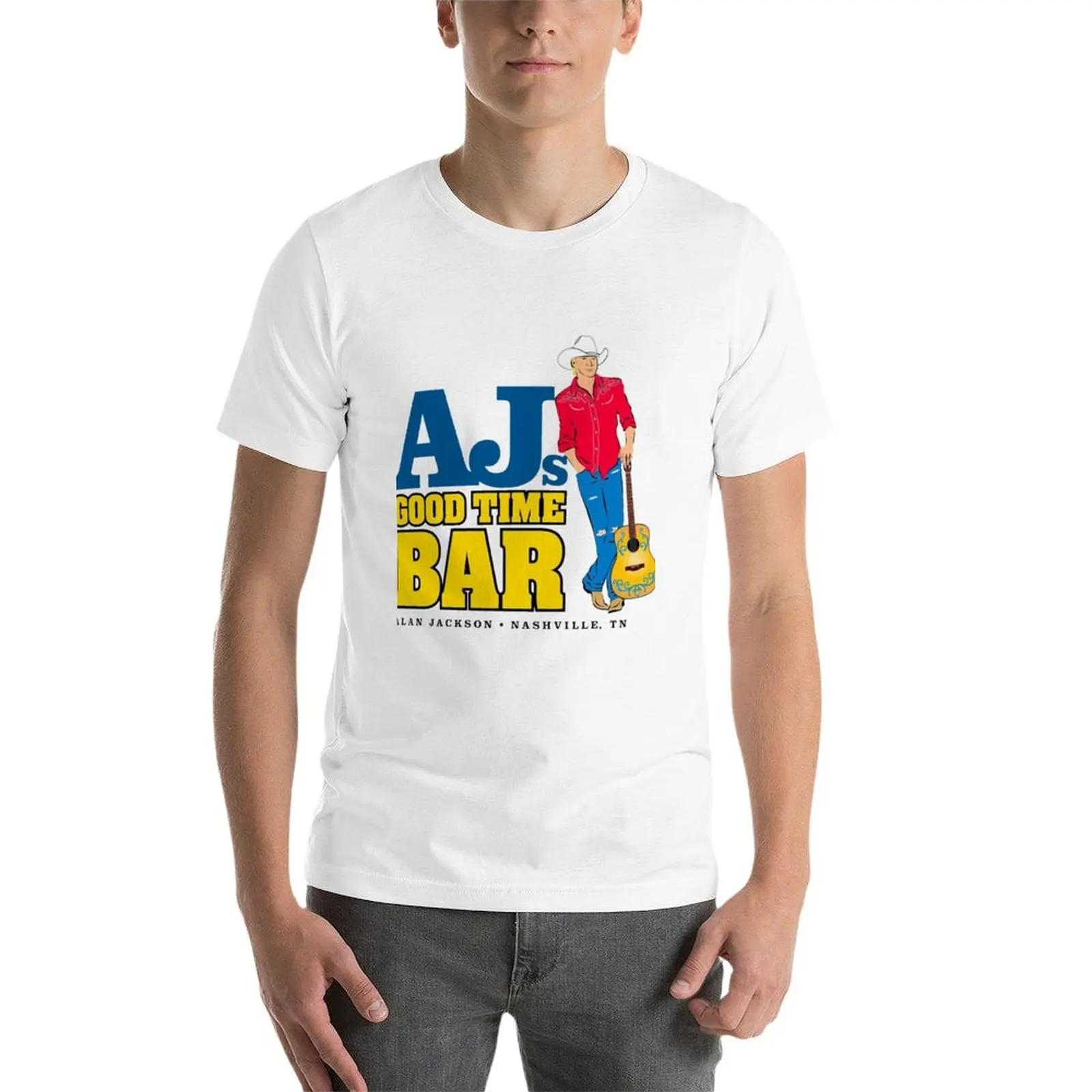 New AJ Good Time Bar T-Shirt anime Short t-shirt summer top mens cotton t shirts