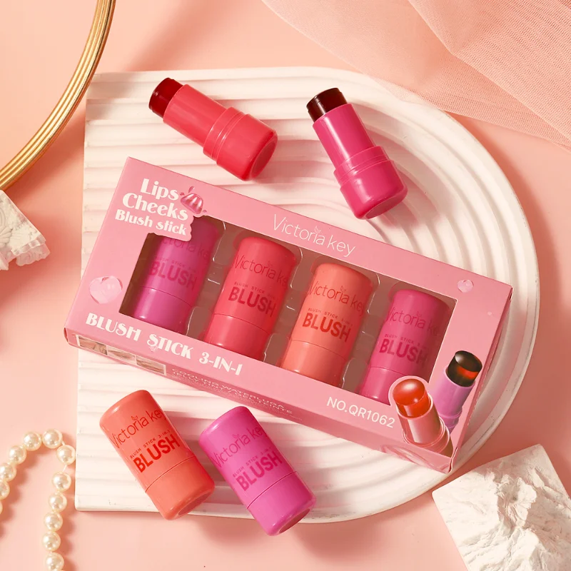 Original Milk Makeup Blush Stick Lip Tinted Acqua rinfrescante Gelatina Tinta Blush Stick Acquerello per applicare su entrambe le labbra e il viso