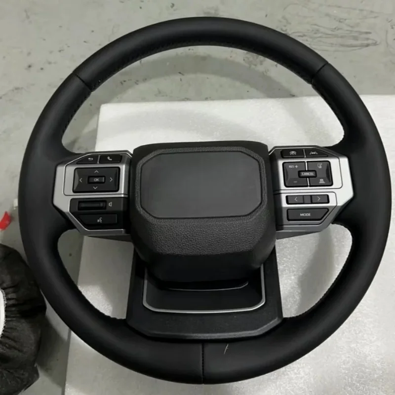 Carbon Leather Steering Wheel For Toyota GT86 Fortuner FJ Cruiser Hiace Land Cruiser LC70/76/79 Crown Alphard Vellfire Hilux