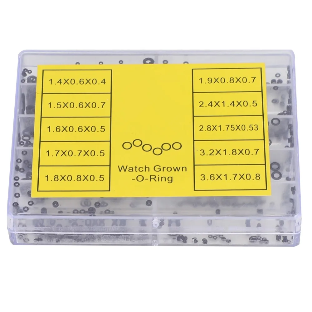 

Full Set Rubber Seal Watch Head Ring Various Sizes Sealing Ring Watch Repair Tools Watch Crown O Ring Watch Repair