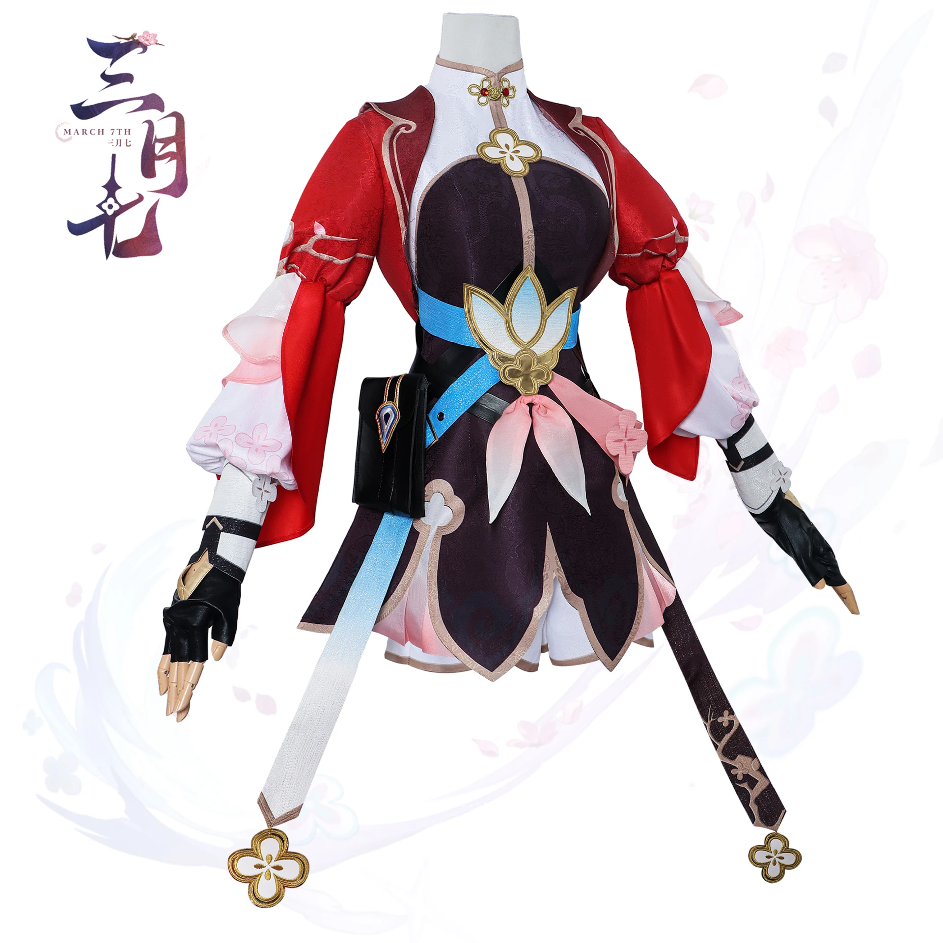 Sanyueqi-Robe de jeu Honkai Star Rail pour filles, tenue à la mode, vêtements de jeu animés, fête d'Halloween, pré-vente trempée, 7 mars 2024