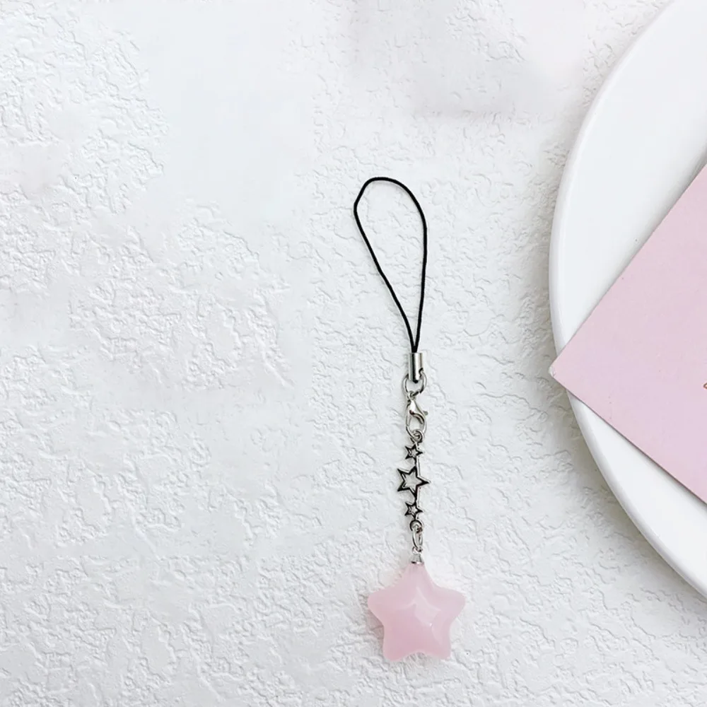 Star Star Phone Strap Pendant Universal Phone Hanging Rope Candy Color Stylish Mobile Phone Chain Telephone Jewelry