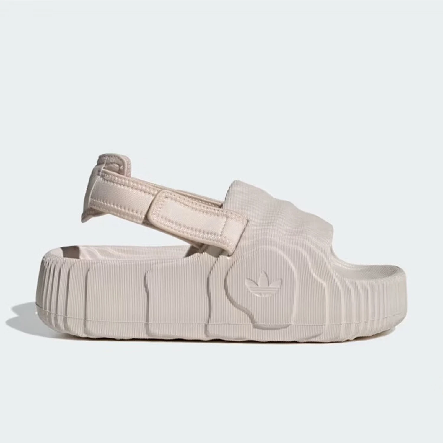 Adidas echtes Kleeblatt Damen modische, verschleißfeste Freizeitsandalen mit dicken Sohlen IE5651