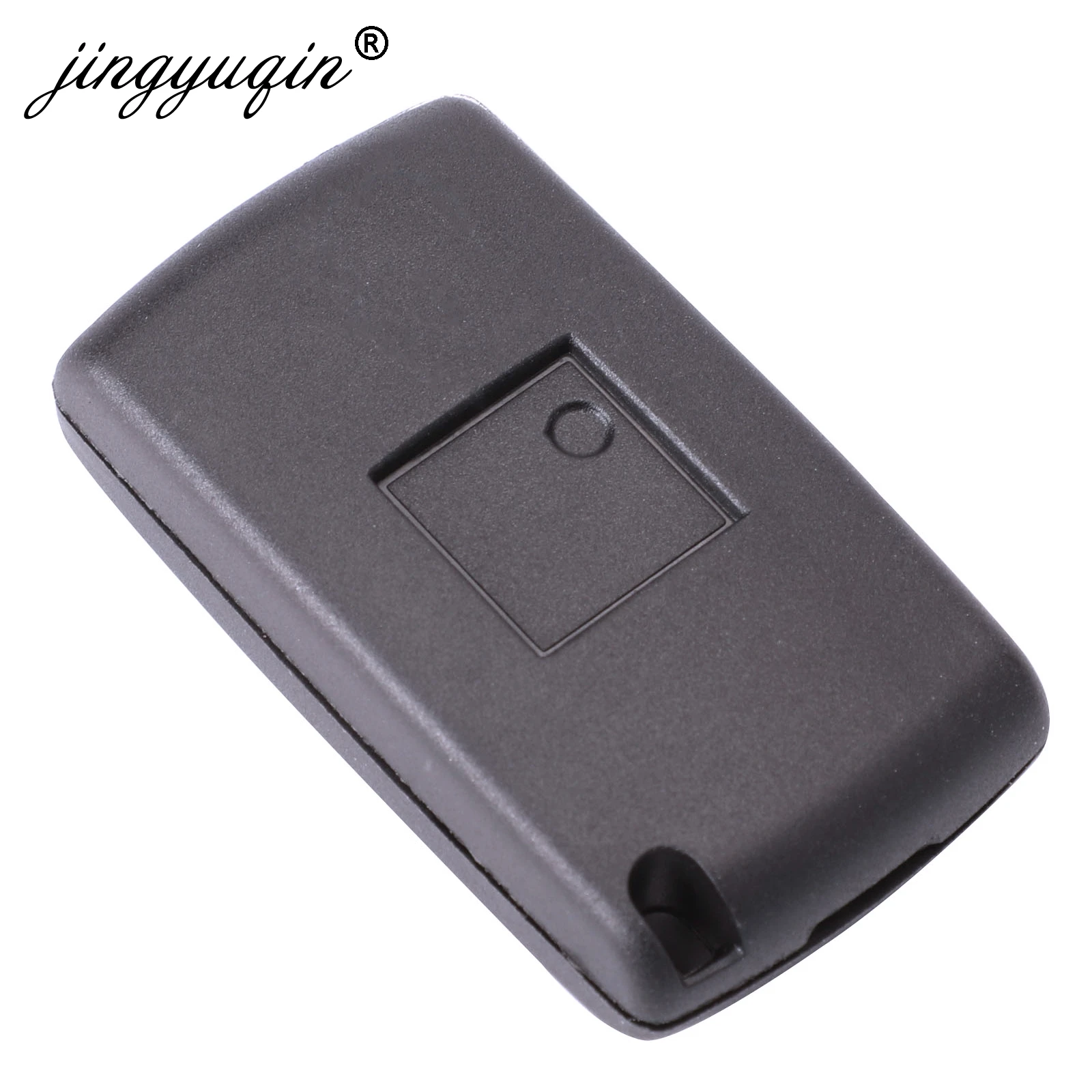 jingyuqin 10pcs/lot Flip 2 Button Remote Car Key Case Shell For Peugeot 107 207 407 106 206 306 Modified VA2 Key Fob