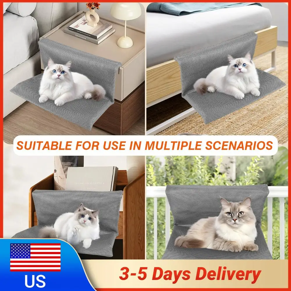 

Подвесная лежанка для кошек и котят, легко устанавливаемая, подвесное гнездо для сна, кровать-лежанка для домашних животных