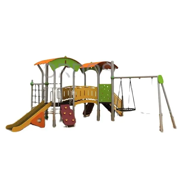 Wholesale Children Modular New Kids Slide and Outdoor Playground Equipment with Swing