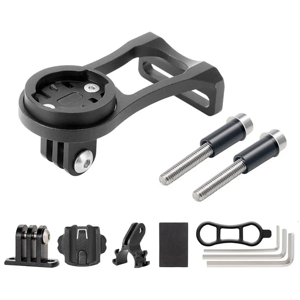 

Brand New Mount Holder Bike Stem 1 Set 85g Aluminum Alloy Black/Red/Blue/Silver CNC Machining Multi-functional