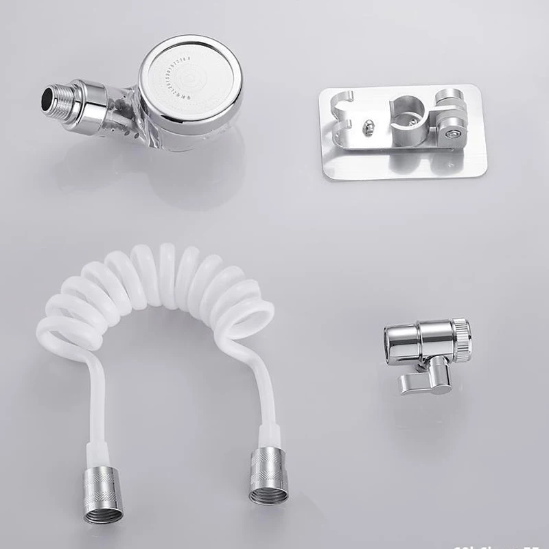 1 قطعة صمام تحويل الصنبور المحمولة ، رأس دش للمنزل الحمام المطبخ ، مجموعة محول الصنبور ، صنبور صمام تحويل قابل للتعديل