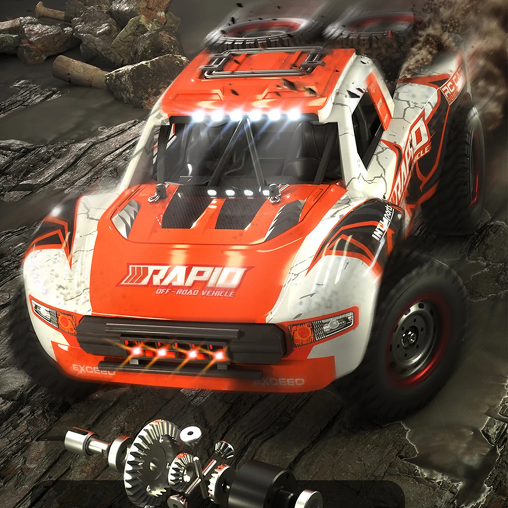 JJRC Q130 RC Car 1/14 4WD Desert Off-road Truck 2.4G High Speed Car Racing Drift Remote ControlVehicle Toys For Boys Children