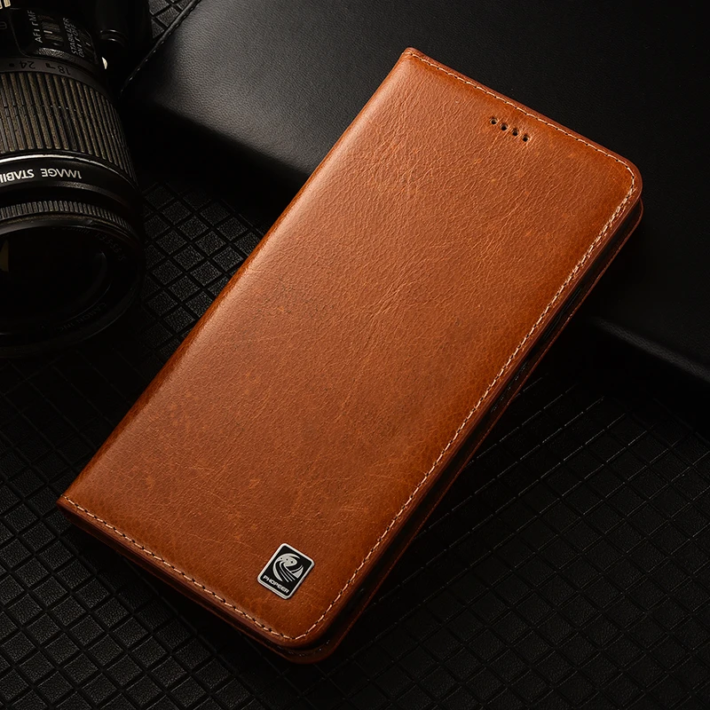 

Genuine Leather Flip Case For Oppo Find X2 X3 X5 X6 X7 Pro Ultra Phone Cover Cases ShuiRui Series Handmade