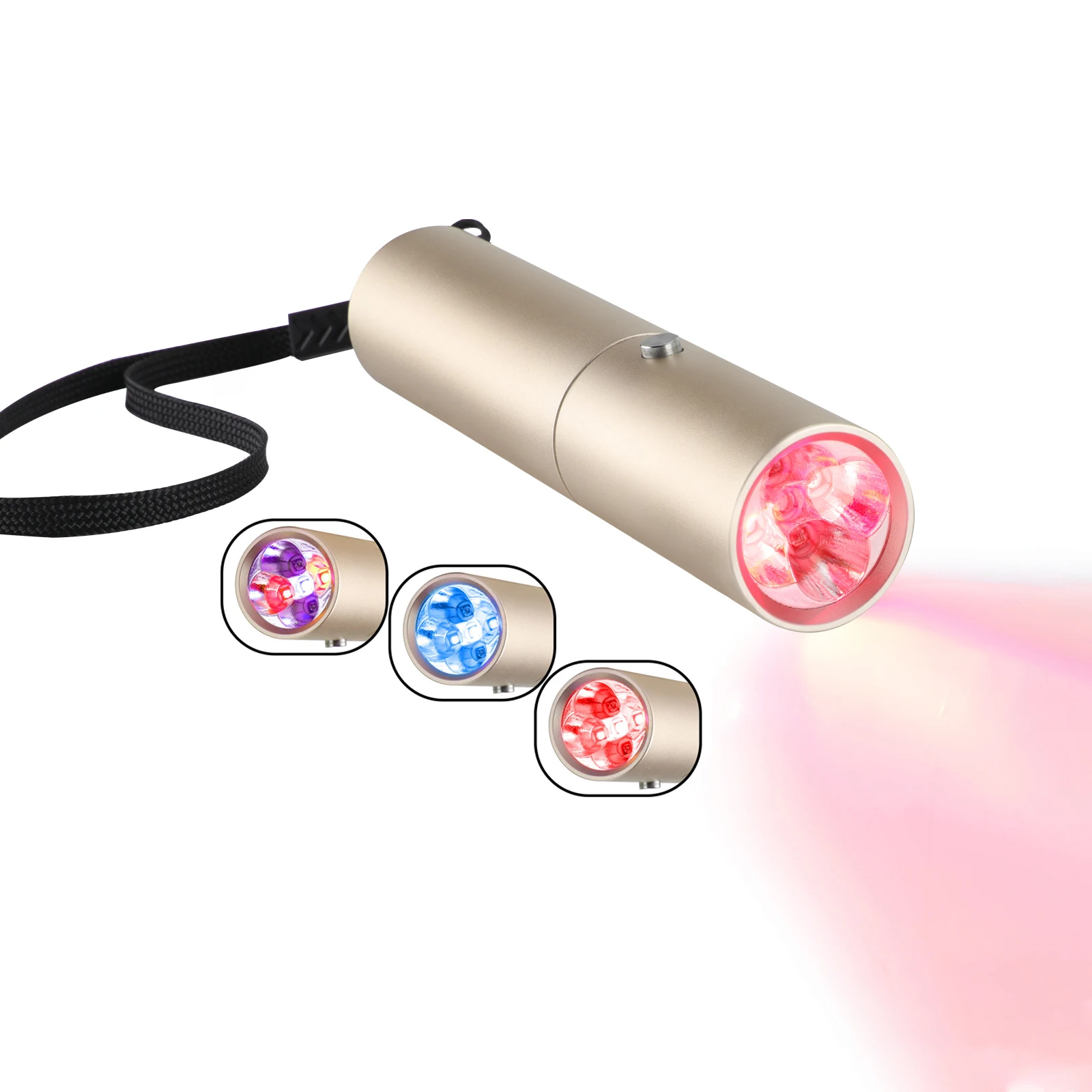 

Kinreen Professional Mini therapy Device Pen Led Red Light Therapy 5 Wavelength Near Infrared Lamp Physiotherapy Torch