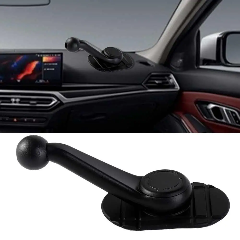 

Mobile Phone Holder 17mm Ball Head Car Dashboard Phone Holder ABS Bendable Black Soft Base Car Dashboards