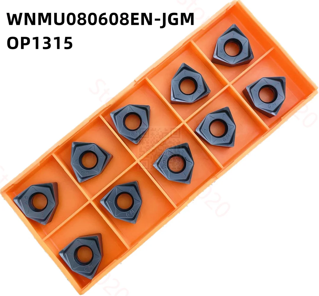 WNMU080608EN-JGM OP1315 WNMU080608EN-JGM OP1215 inserto in metallo duro per fresatura inserti WNMU