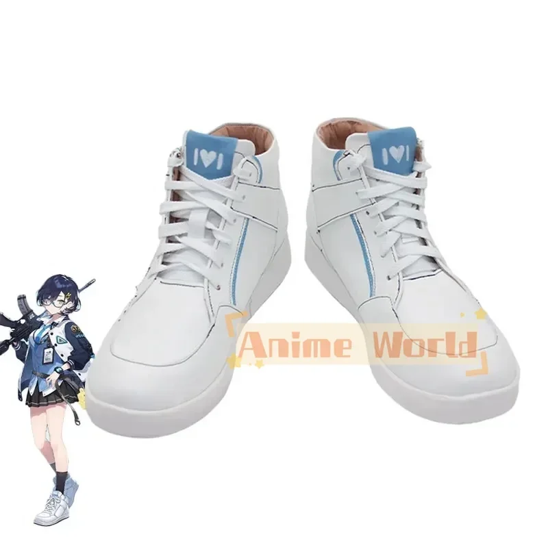 

Game Blue Archive Kagami Chihiro Обувь для косплея Обувь из искусственной кожи Хэллоуин Карнавальные ботинки Реквизит для косплея на заказ