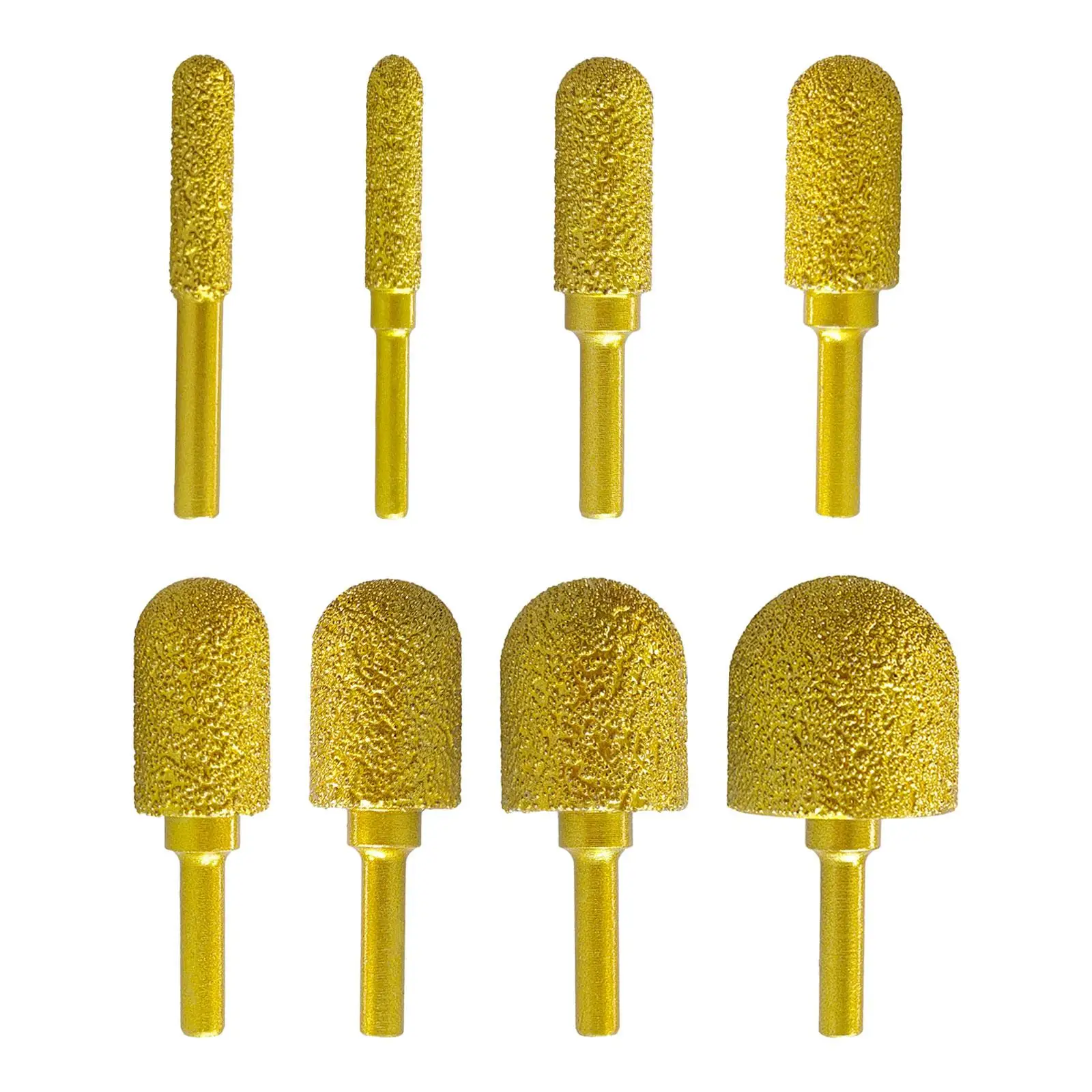 Diamond Grinding Burr Grinding Bit 6mm Shank Universal Grinding Mounted Point