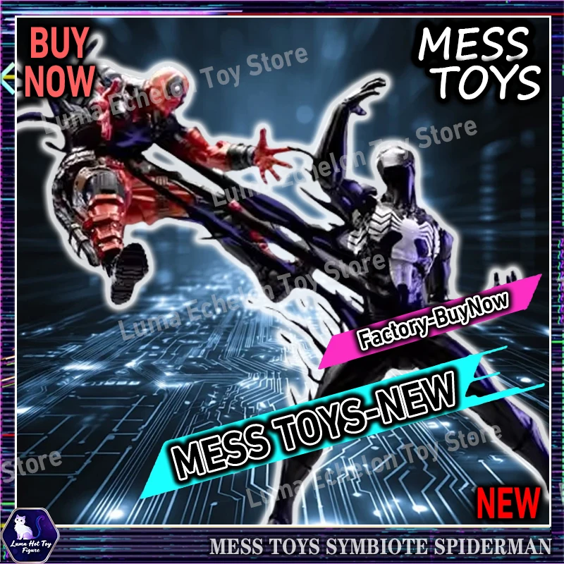 

Игрушки-пусеты, Человек-паук, симбиот, Человек-паук, Messtoys, черный костюм, сосед, Алый паук, Kaine Parker, аниме, экшн-фигурки, игрушки, подарки