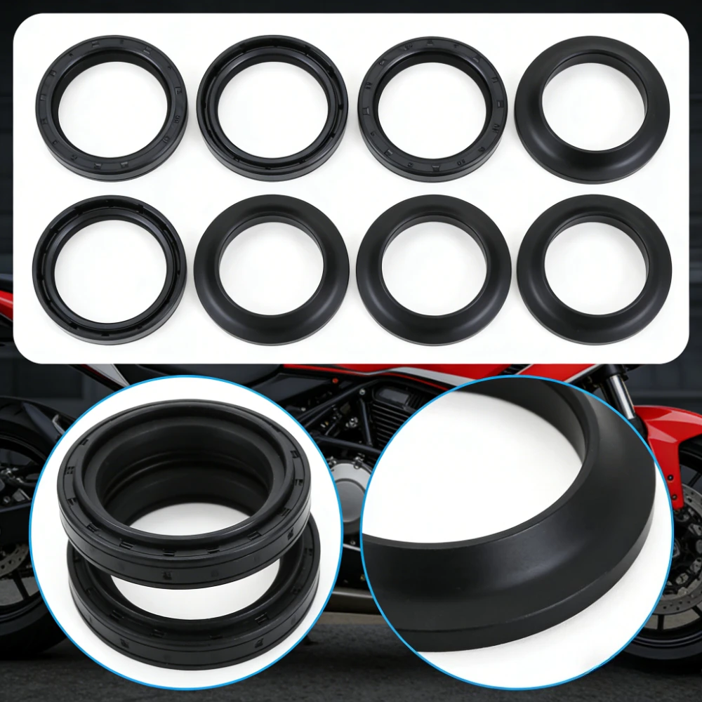 

2pc/4pc/8pc/16pc 38*50*8 38 50mm Front Fork Oil Seal For YAMAHA XV1000 XV1100 XV700 XV750 Virago YZ125 YZ250 YZ400 YZ465 38x50x8