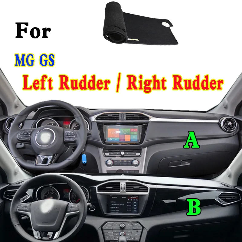 For MG GS Turbo X 6DCT SUV Accessories Dashmat Dashboard Cover Instrument Panel Insulation Sunscreen Protective Pad
