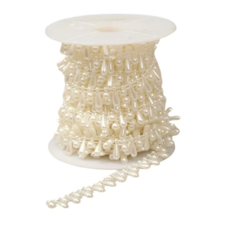 

652F Artificial Pearls Necklace for DIY Projects and Party Decorations Artificial Pearls Jewelry Making Accessories