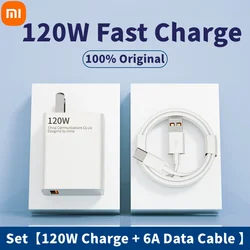 Xiaomi Original Charger Turbo Fast Charge 120W EU Hypercharge Gan Adapter For Redmi Note 11 12 13 Pro Plus 5G Mi 14 13 13T Cable